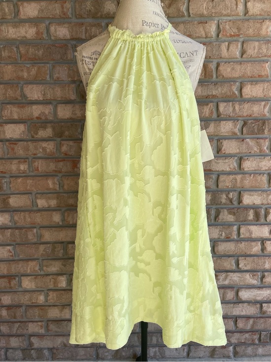 RACHEL Rachel Roy Dresses & Skirts - RACHEL Rachel Roy Pale Lime Halter Style Dress. NWT.